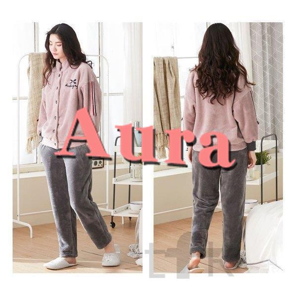 全国総量無料で レディース ルームウェア パジャマ 冬 40代 30代 代 フランネル おしゃれ 暖かい 防寒 寝巻き ボア 着る毛布 前開き 部屋着 上下セット もこもこ 冬 レディース ルームウェア パジャマ 部屋 上下セット もこもこ ルームウェア 部屋着