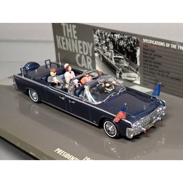 ミニチャンプス MINICHAMPS 1/43 ケネディー大統領専用車 LINCOLN