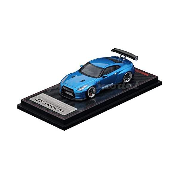 ignition model 1/64 パンデム R35 GT-R Blue Metallic 完成品