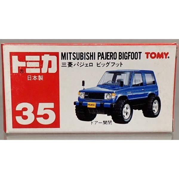 トミカ [新品] 日本製 35-3 三菱 パジェロ ビッグフット : シュー