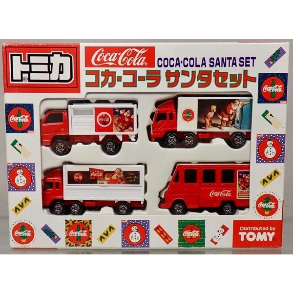 トミカ　コカ・コーラ サンタセット　2セット トミカ トミカ コカ・コーラ サンタセット COCA/COLA SANTA SET