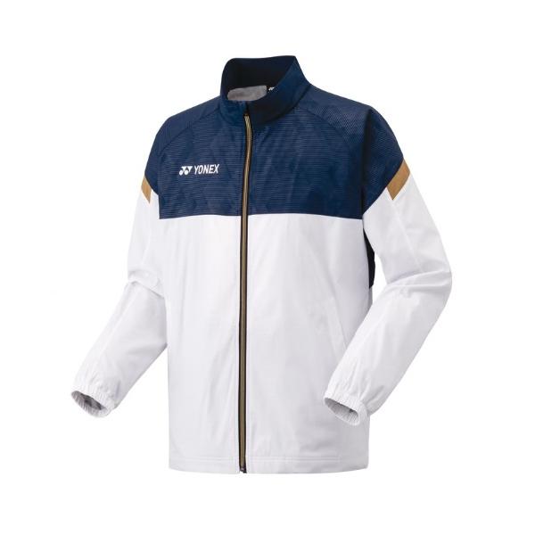 限定品につきなくなり次第終了メーカー：ヨネックス YONEX品名：ユニ裏地付きウインドウォーマーシャツ品番：70106Y（受注会限定モデル）カラー：ホワイト仕様：ヒートカプセル、制電素材：表地(前身頃):ポリエステル100%、裏地(後身頃)...