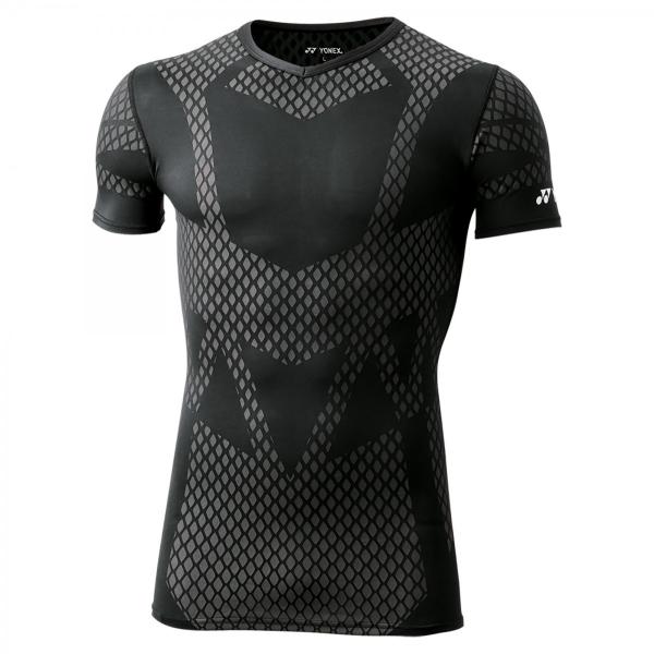 ヨネックス メンズ レディース ユニVネック半袖シャツ バドミントン