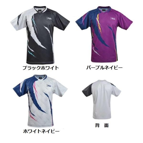 メーカー ブラックナイト　black night品　名 ゲームウェア品　番 T-2534性　別 UNISEX：男女兼用素　材 ポリエステル100％カラー ブラックホワイト、ホワイトネイビー、パープルネイビー生産国 中国吸汗速乾、UVケア日本...