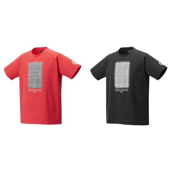 メーカー名：ヨネックス（YONEX）商品名：ユニドライTシャツ品番：YOB25001仕様：UVカット、吸汗速乾素材：ポリエステル100％原産地：中国バドミントン全英選手権大会記念品検索用：バドミントン、テニス、ソフトテニス、練習着、ウェア、...