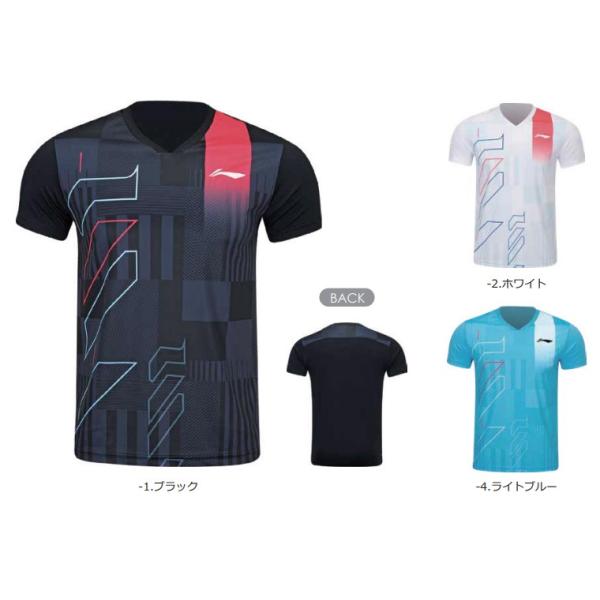 リーニン バドミントン ウェア LI-NING UNI ゲームシャツ AAYT061 2025年カタログ商品