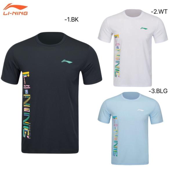 リーニン バドミントン ウェア LI-NING UNI トレーニングTシャツ AHSV775 2026年カタログ商品