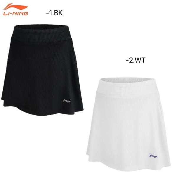 リーニン バドミントン ウェア LI-NING レディース ゲームスコート ASKV288 2026年カタログ商品