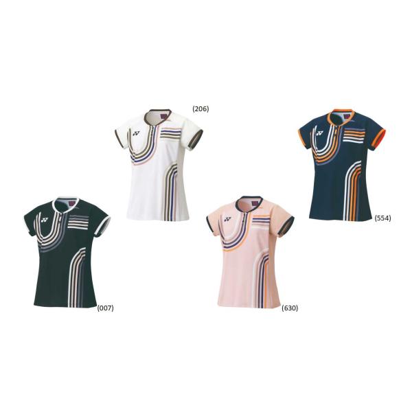 2025年春夏セットアップ YONEX（ヨネックス） バドミントン ウェア YONEX WOMEN ゲームシャツ