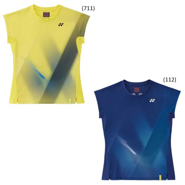ヨネックス バドミントン ウェア YONEX WOMEN ゲームシャツ 20970 ビクターアクセルセンコレクション 2026-27FW 2026-27秋冬カタログ商品