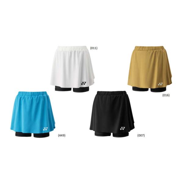 <新品>YONEX バドミントン スカート Oサイズ　日本代表モデル YONEX（ヨネックス） バドミントン ウェア YONEX WOMEN スカート