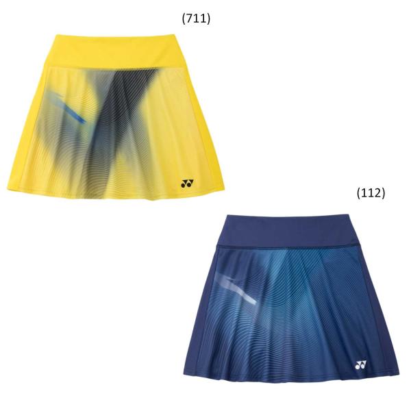 ヨネックス バドミントン ウェア YONEX WOMEN スカート 26226 ビクターアクセルセンコレクション 2026-27FW 2026-27秋冬カタログ商品