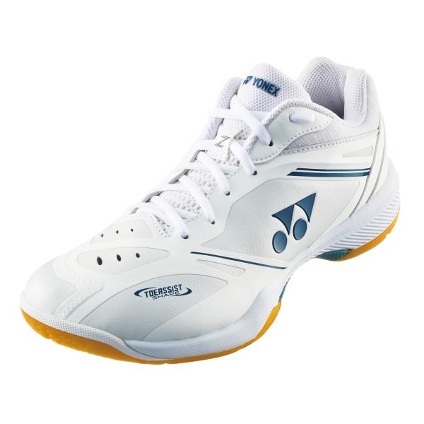 YONEX SHB-65 ホワイト バドミントンシューズ 25.5 YONEX（ヨネックス） バドミントン シューズ パワークッション65Z