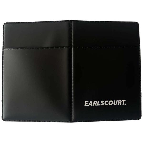 アールズコート EARLSCOURT レフリーカードケース  ECR005　サッカー　レフリーカードや記録カードを入れて持ち運ぶことが可能な、レフリーカードケース。外面 2ポケット、内面 透明PVC両ポケット