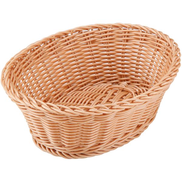 カルティエラタン Quartier latin 洗えるバスケット ルンド オーバル キャラメル 楕円形 器 盛り付け 食器 ディスプレイ 電子レンジ対応 パン お菓子 フルーツ スイーツ カトラリー 調味料  868064　アウトドア　まる...