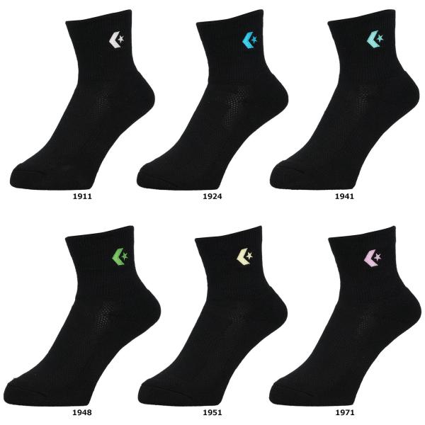 コンバース CONVERSE ニューミドルクッションソックス バスケットボール 靴下 バッソク JBAユニフォーム規則対応 抗菌 防臭 JAPAN 部活動 サークル 練習 試合 トレーニング  CB151052　バスケット　3本のパイルルー...