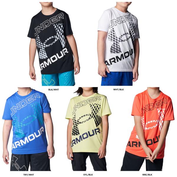 アンダーアーマー UNDER ARMOUR UAテック スーパービッグロゴ ショート