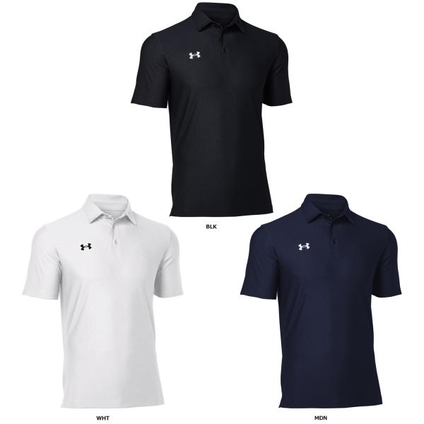 アンダーアーマー UNDER ARMOUR UA チーム アーマー ポロ メンズ レディース 半袖シャツ トップス トレーニングウェア ショートスリーブ 吸汗 抗菌 防