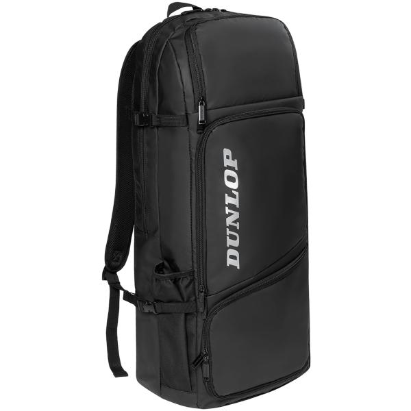 ダンロップ DUNLOP ロングバックパック DTC-2410 かばん リュックサック ラケットバッグ テニスラケット2本収納可 ロックファスナー使用 ファスナーポ