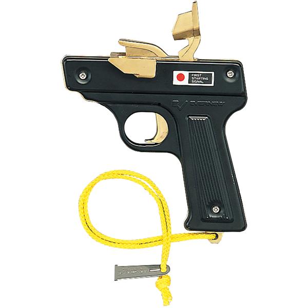 エバニュー Evernew ファースト信号器双発B スタートピストル スターター 連打防止機能 陸上 学校 体育 運動会 競技会 グラウンド用品 部活 練習 トレーニング  EGA201　引き金から一旦、指を離さないと連続で打てない連打防止...