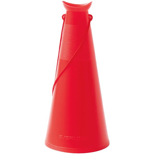 エバニュー Evernew メガホンL 拡声器 備品 器具 学校 体育 授業 運動会 競技会 グラウンド 体育館 部活 練習 トレーニング レジャー レクリエーション  EKB001 R　カラフルな5色展開。ハードな応援にも、しっかりした作...
