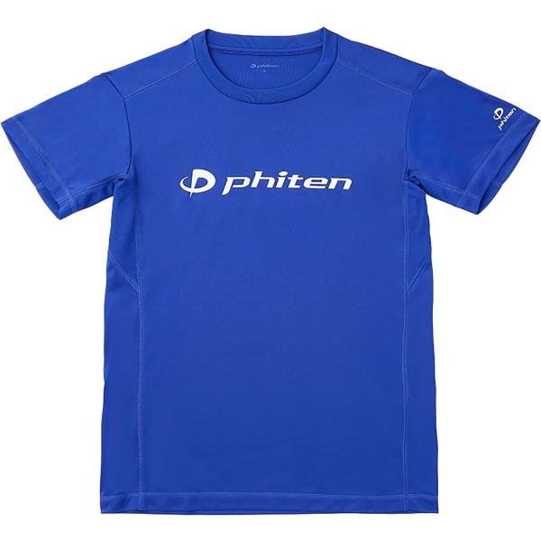 Phiten（ファイテン） Phiten RAKUシャツ 半袖 ロイヤルブルー