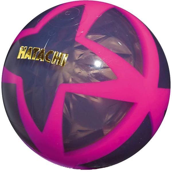 ハタチ HATACHI エアブレイド流星  BH3806 9　飛ばせる!止められる!思い通りのボール。従来のボールより、約19硬い樹脂をコアに採用、ボールが潰れにくいから、抜群の飛び性能を実現。カバーは柔らかいため、軽く打った時はボールにス...