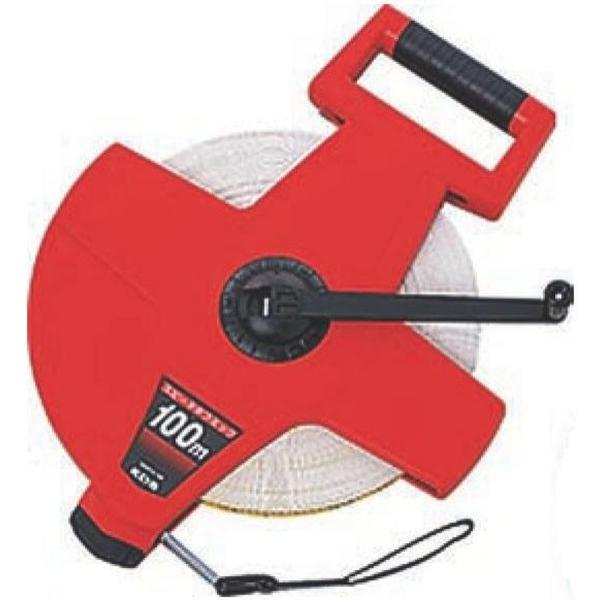 カネヤ KANEYA スピードタフミックリール 100m 学校 体育 授業 スポーツテスト スポーツフェスティバル 部活動 クラブ 練習 器具 備品 用具 巻尺 計測 巻取り4倍速  K2202　軽くて使いやすい、グラスファイバー製100m...