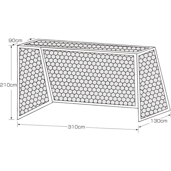 カネヤ KANEYA フットサル フットサルネット T 亀甲  K5114 KANEYA（カネヤ） フットサルネット T 亀甲 K5114 : SPORTS HEROZ