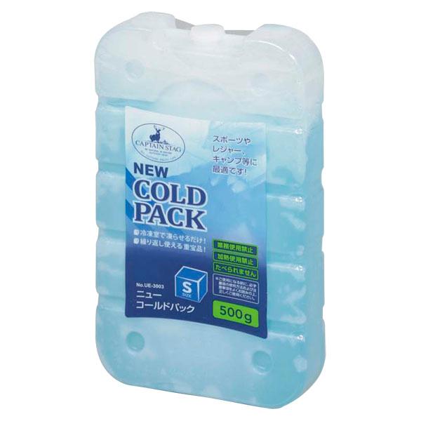 他サイト： キャプテンスタッグ CAPTAIN STAG ニューコールドパック S 500g 保冷剤 保冷 レジャー キャンプ バーベキュー 防災 停電対策 防災グッズ 緊急 災害対策 台風対の商品画像