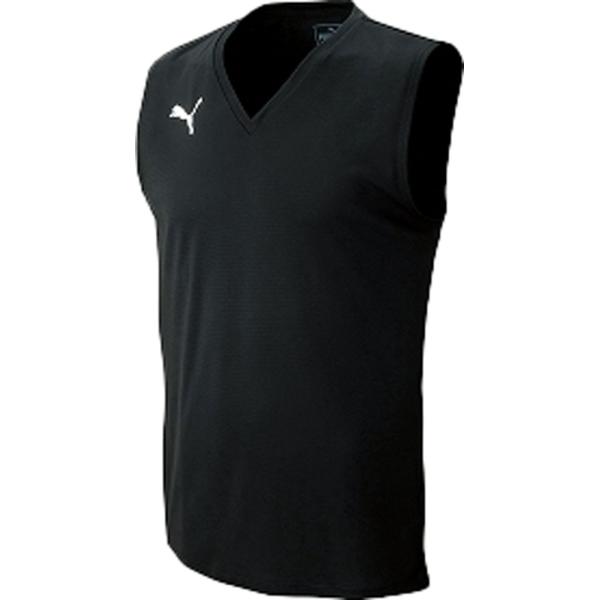 プーマ PUMA SLインナーシャツ メンズ 男性 ノースリーブ Vネック ワンポイント ロゴ ランニング ジョギング トレーニング ウォーキング ジム 部活 クラブ ウ