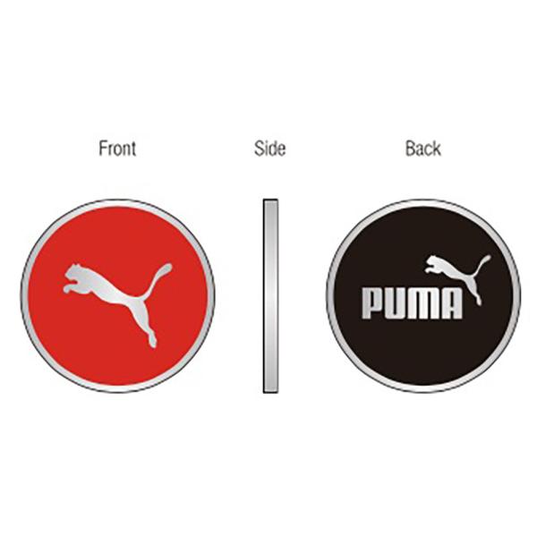 プーマ PUMA トスコイン レフェリー レフリー 審判 主審 副審 試合 大会 公式 サッカー用品 部活動 クラブ サークル 学校 体育 キックオフ ゲーム 紅白戦 練習  869265 01　サッカー　レフェリー用トスコイン。