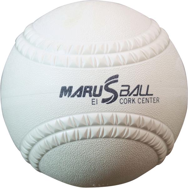 マルエス 新意匠ゴムソフトボール11インチ 公認球 コルク芯 ホワイト 小学生 子供 学童 部活動 クラブ サークル スクール 練習 試合 大会 学校 体育 授業  11205　公益財団法人日本ソフトボール協会公認。新意匠ソフトボール11イ...