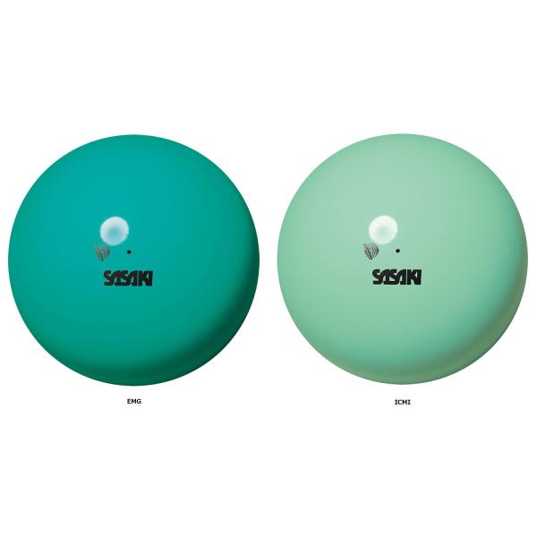 ササキ SASAKI ジムスターボール M-20A-F 径18.5cm 無地 F.I.G.認定品 手具 スタンダード 部活 練習 トレーニング 大会 試合 発表会 新入部員 演技  M20AF　新体操　定番の無地ボール。よく手になじみ、扱い...