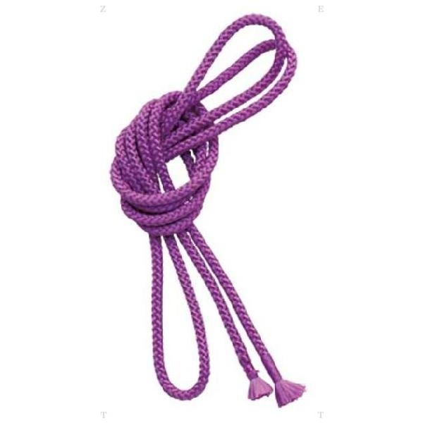 ササキ SASAKI ポリエステルロープ F.I.G.認定品 M-242-F ポリロープ 手具 試合検定品 大会 公式戦 体操 エクササイズ ジム 練習 トレーニング 部活 演技  M242F VI　新体操　ポリエステルロープは程よい弾力性...