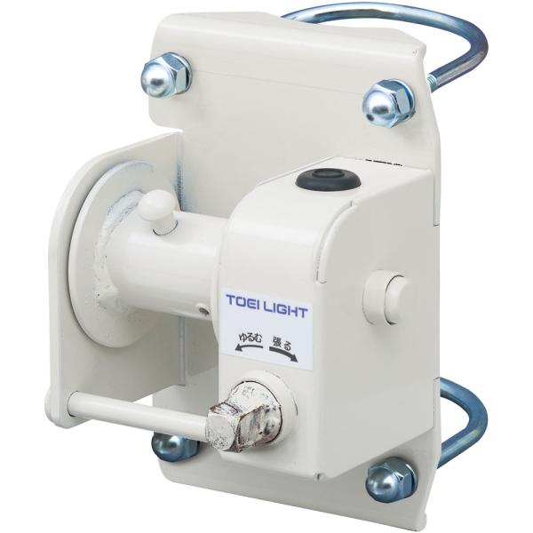 トーエイライト TOEI LIGHT ネット巻 凸型  逆転防止機能付 バレー・テニス支柱76mm用 球技 ネット巻き取り器 スチール製 備品 部活 クラブ活動 体育器具 学校 練習 試合 大会  B2984 shz-yah_toe-b2984-