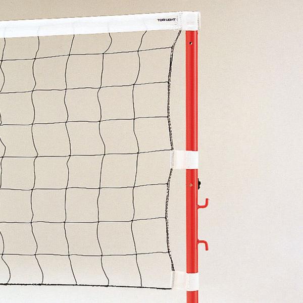 トーエイライト TOEI LIGHT ソフトバレーボールネット ネット バレー 日本ソフトテニス連盟公認品 黒 ブラック バレー 体育館 テニス用品 バレー用品 体育館備品 部活動 中学 高校  B6945 TOEI LIGHT（トーエイライト） ソフトバレーボールネット ネット