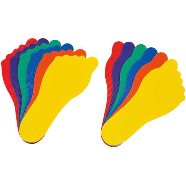 トーエイライト TOEI LIGHT アクティブプレースポット 足 マーカー ケンケンパ けんけんぱ 体育館 身体運動 体づくり バランス 練習 ゲーム 小学校 幼稚園 レクリエーション  B7140C　動きのポイントをおさえながら技を習得...