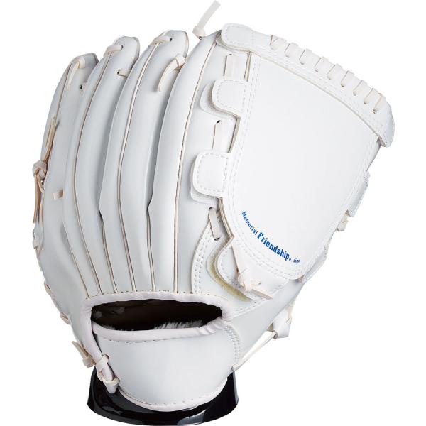 ユニックス UNIX セパ サイングラブ 大 ホワイト×ホワイト 白 野球グローブ 野球グラブ サイン用 ディスプレイ 台付き フォトポケット付 記念品 卒業 引退 卒団 贈答  BX7732　ウエブの着脱可能で思い出の写真が入れられます。