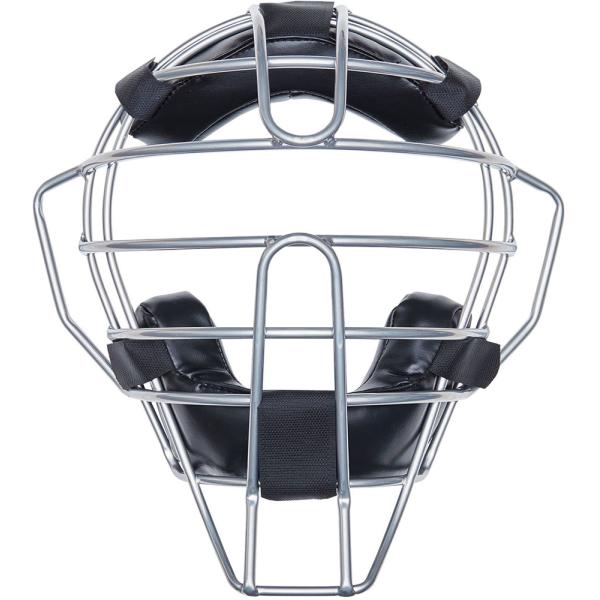 ユニックス UNIX 審判用品 球審用 硬式・軟式両用マスク シルバー  BX8381　カーボンスチール軽量タイプ!肌にやさしいフィット型プレミアムモデル球審用マスク。口元の圧迫感を解消し、発生音がよく通る新形状アゴパッド[楽Chinパッド...