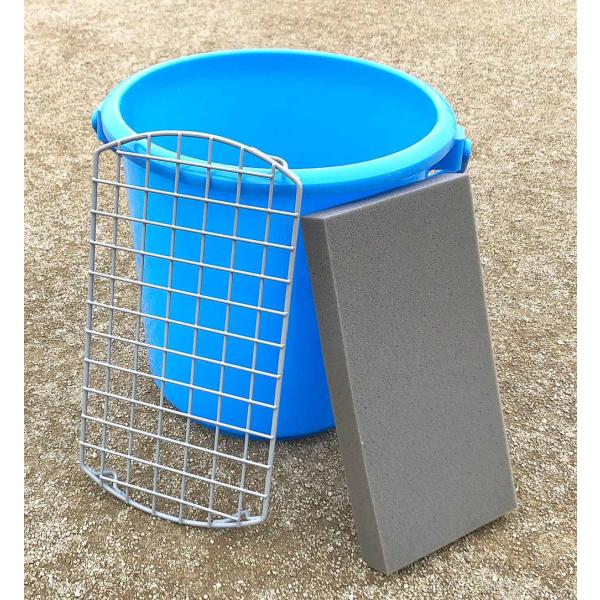 ユニックス UNIX ネット スポンジ バケツ3点セット 野球用 グランド