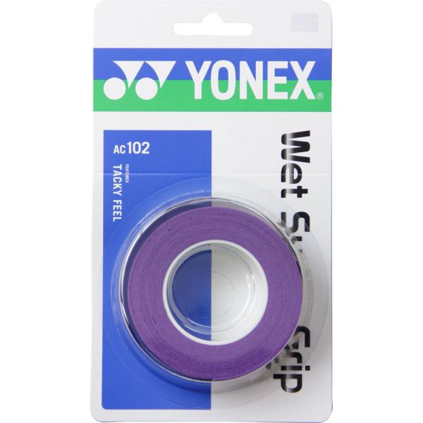 他サイト： ヨネックス YONEX ウェットスーパーグリップ 3本入 グリップテープ ぐりっぷ ウェット 吸汗 アクセサリー  AC102 240の商品画像