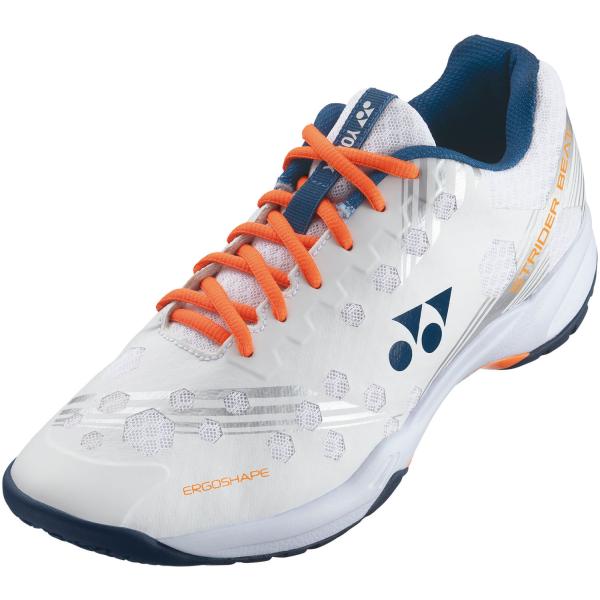 ヨネックス YONEX パワークッション ストライダービート シューズ 靴 ローカット 動きやすい 部活 クラブ 練習 練習試合 自主練 トレーニング  SHBSB1　バドミントン 　激しいフットワークに合わせて屈曲する柔らかな履き心地。母...