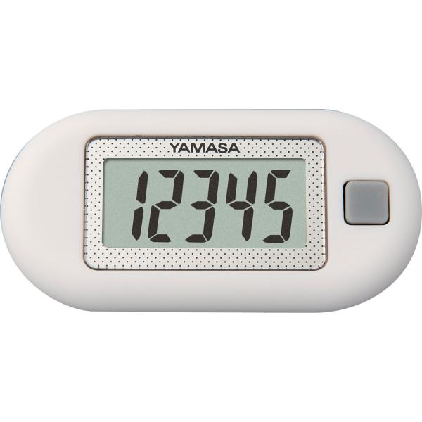 ゼット学校体育 ポケット万歩 EX-150 歩数表示のみ かんたん操作 軽量 万歩計 歩数計 シンプル 3D加速度センサー バッグイン ウォーキング ダイエット 体つくり  ZEX150 W　歩数表示のみで、操作かんたん。面倒な設定が不要で...