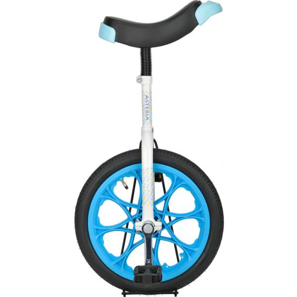 ゼットガッコウタイイク ゼット学校体育 アステリア16一輪車 スタンド付き 外遊び 学校 子供 こども 子ども キッズ ジュニア 公園 屋外 レクリエーション あそび いちりんしゃ イチリンシャ  ZR621 1123　サドルの固定ネジを二...