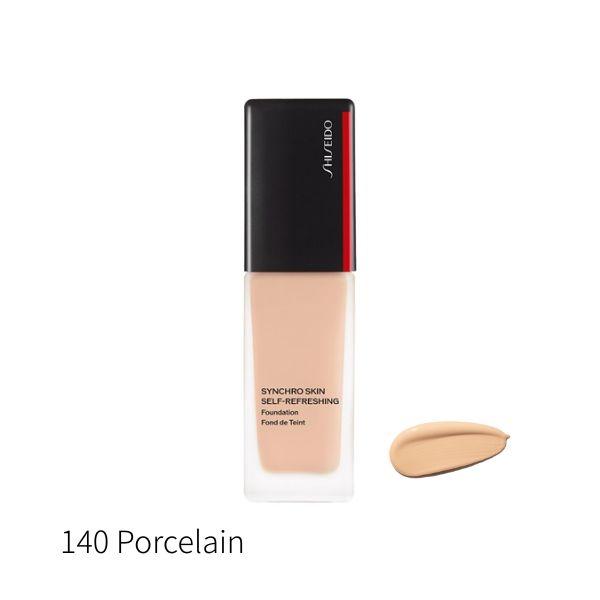 SHISEIDO メーキャップ　シンクロスキン　セルフリフレッシング　ファンデーション　140 Porcelain　30g|資生堂認定ショップ|爆買