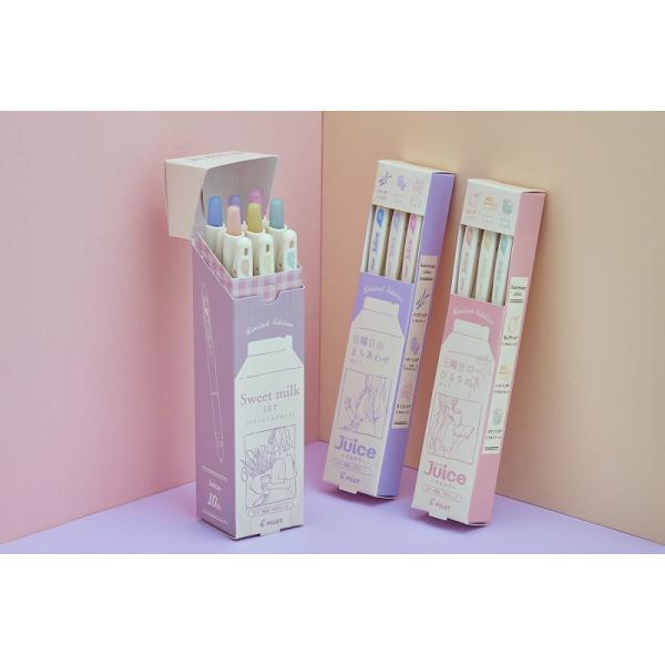 ジュース PILOT ジュース くすみカラー6色セット スイートミルクセット