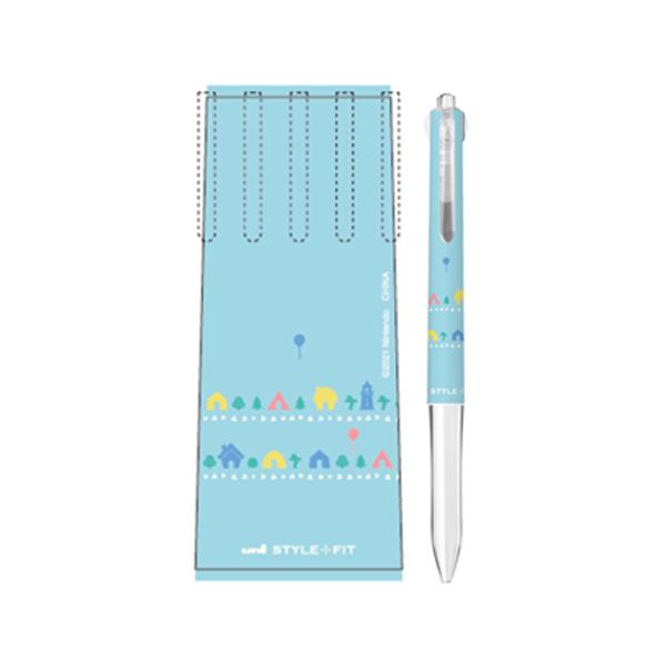 三菱鉛筆 スタイルフィット あつまれどうぶつの森 4色ホルダー