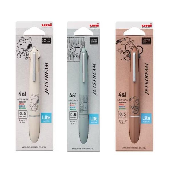 ジェットストリーム スヌーピー ピーナッツ ジェットストリーム 4&1多