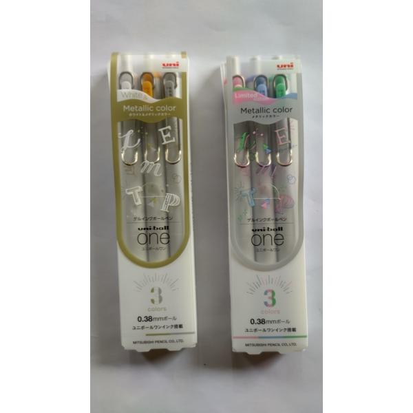 ユニボール ワン ユニボールワン クリエイティブカラー3色セット 0.38